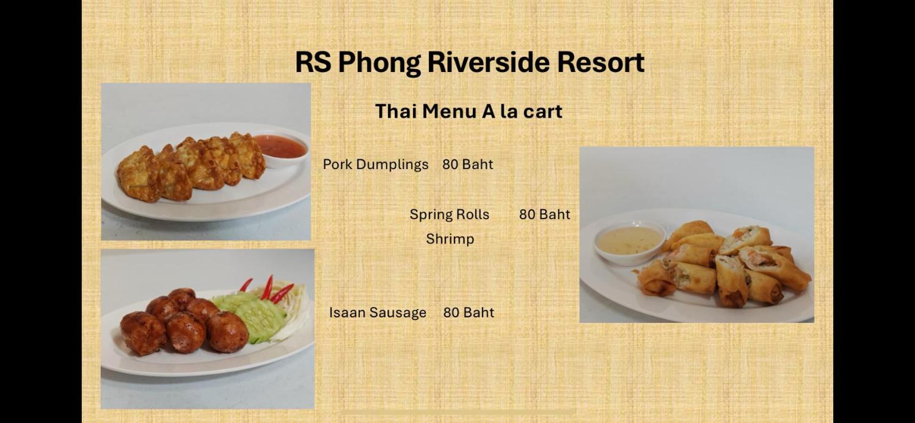 Rs Phong Riverside Resort 坤敬 外观 照片