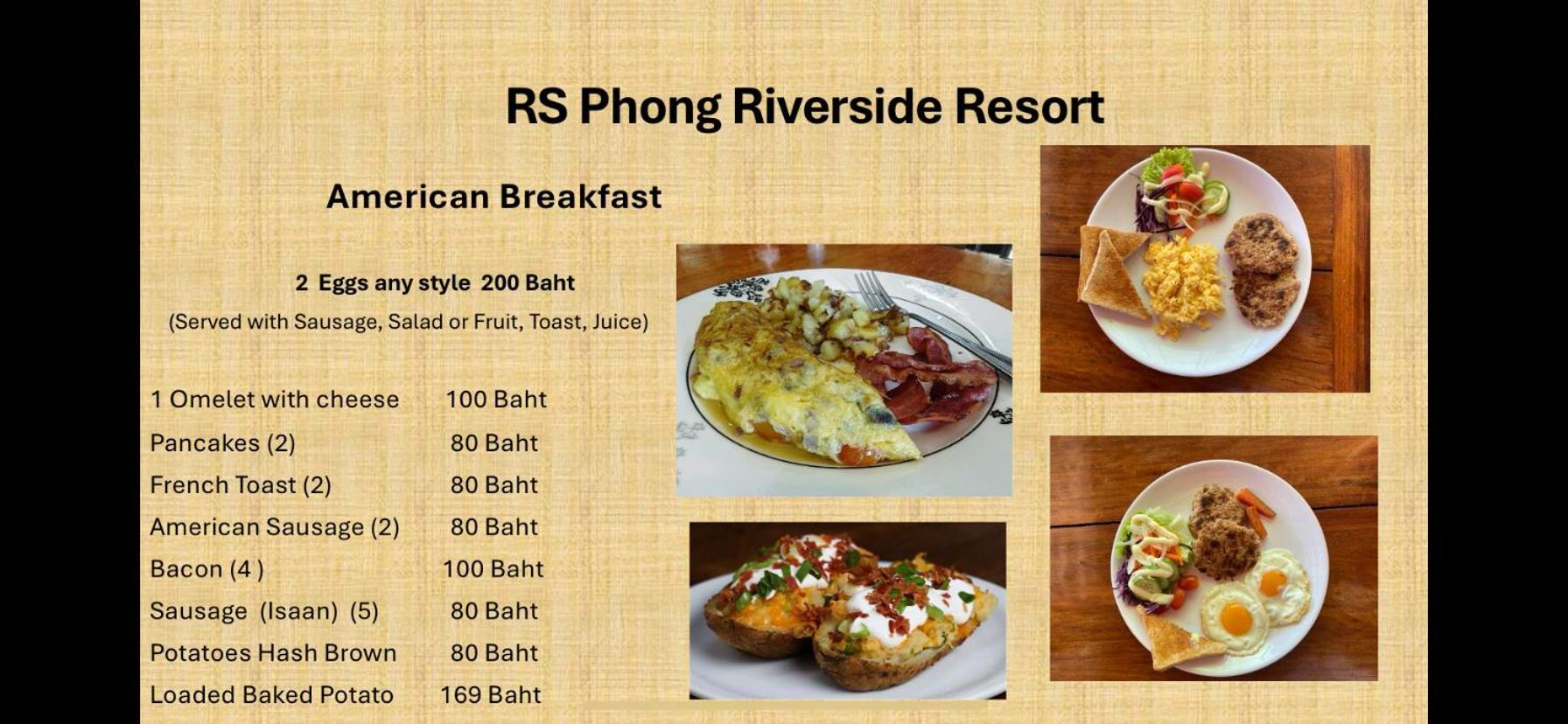 Rs Phong Riverside Resort 坤敬 外观 照片